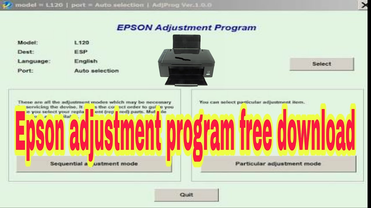 epson l210 adjustment program download